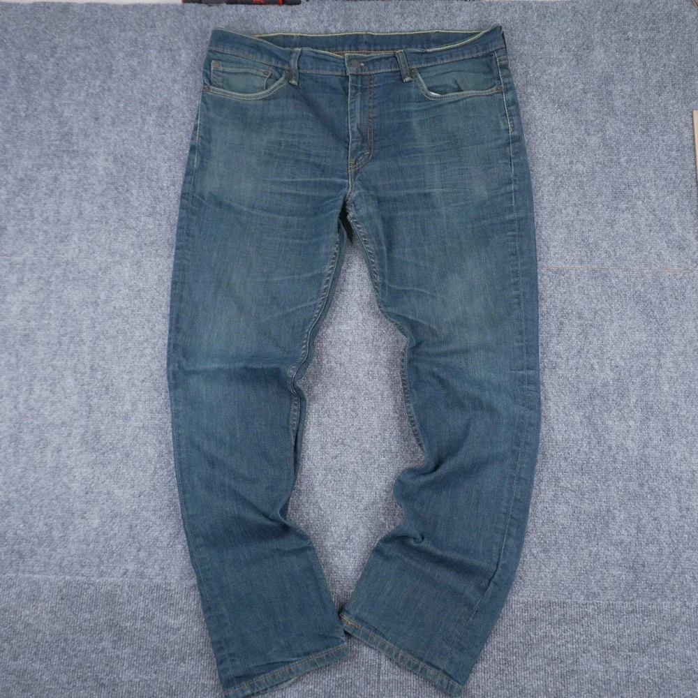 Levi's 511 Slim Fit Jeans Mens W38 L32 Blue Denim 04511-0408